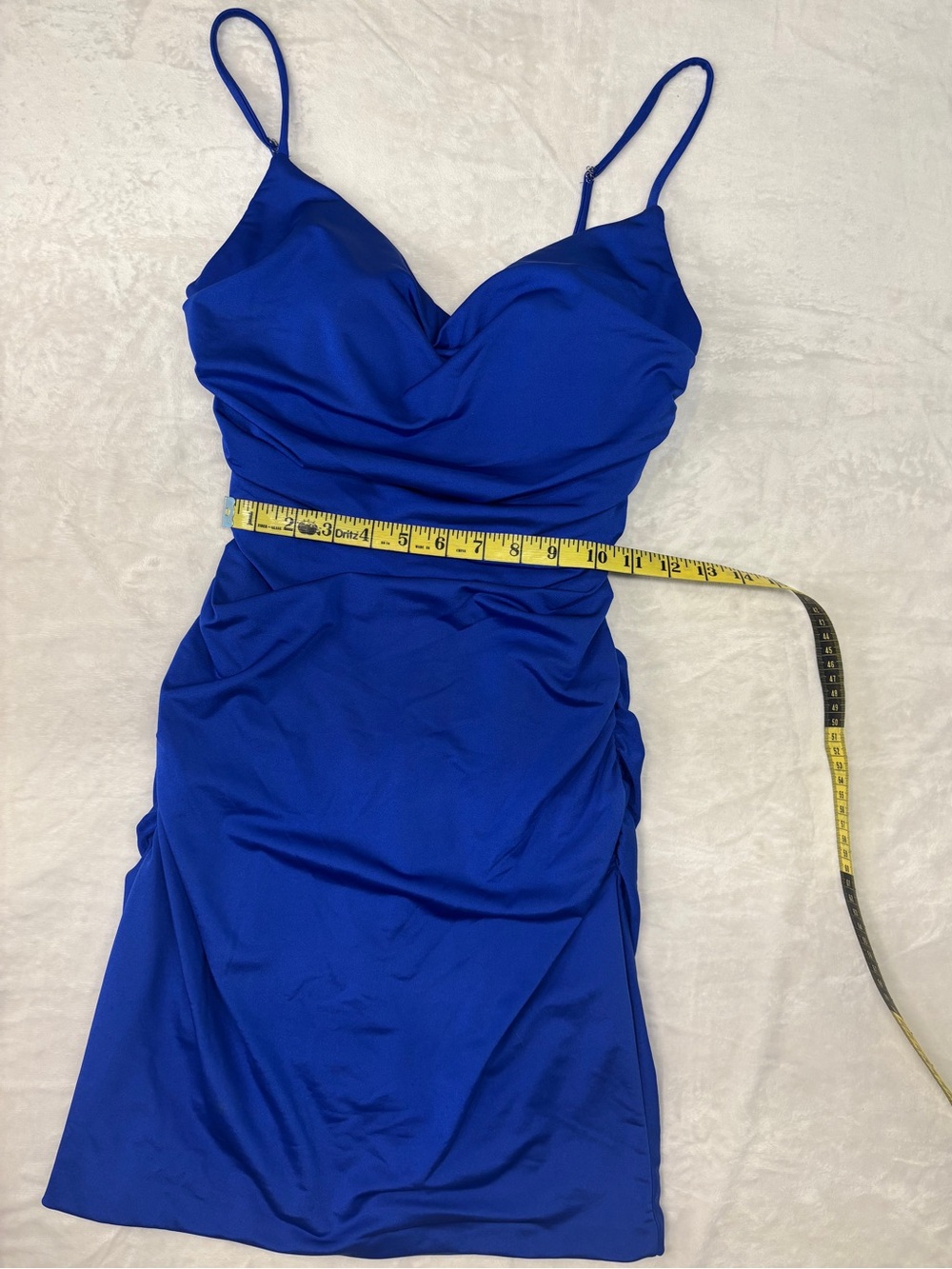 La Femme Blue Cocktail Dress in Size 2